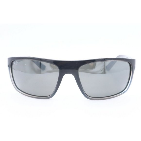 Maui Jim Byron Bay MJ 746-03F Square Marlin Sunglasses Gray Polarized le… - Picture 2 of 6